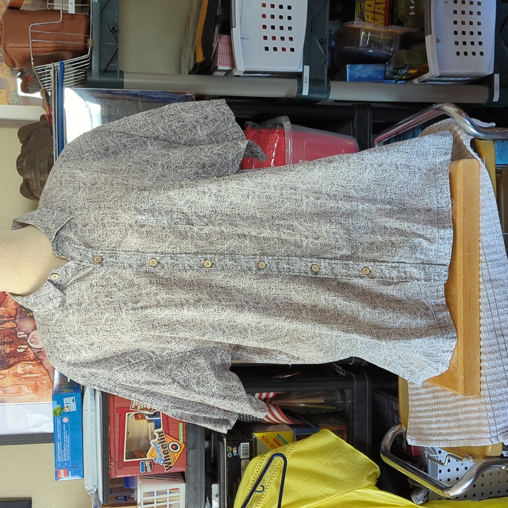 Men's Button Up Short sleeve Shirt by North River Outfitters